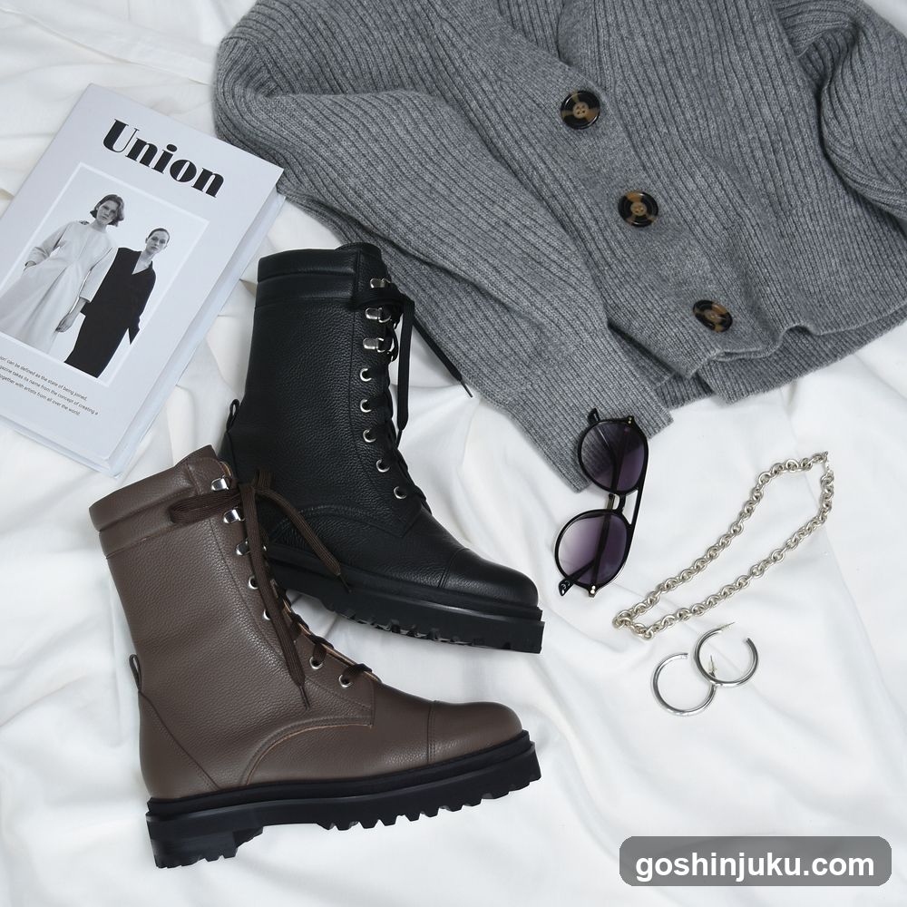 Fashion Flat Lay with Boots and Accessories