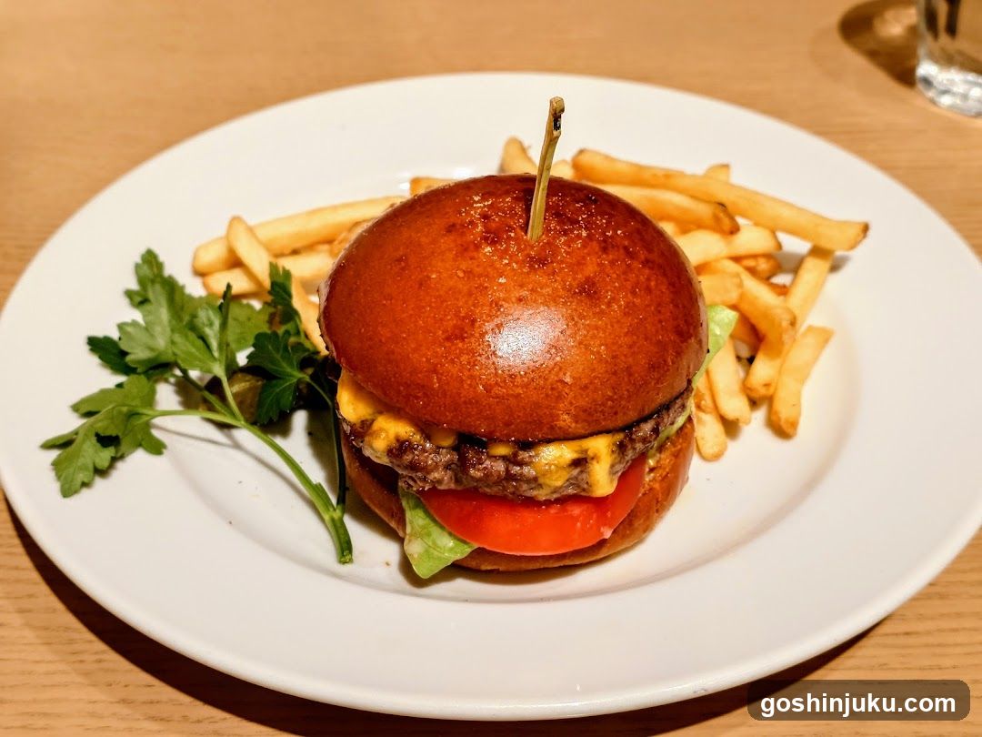 Burger with Fries