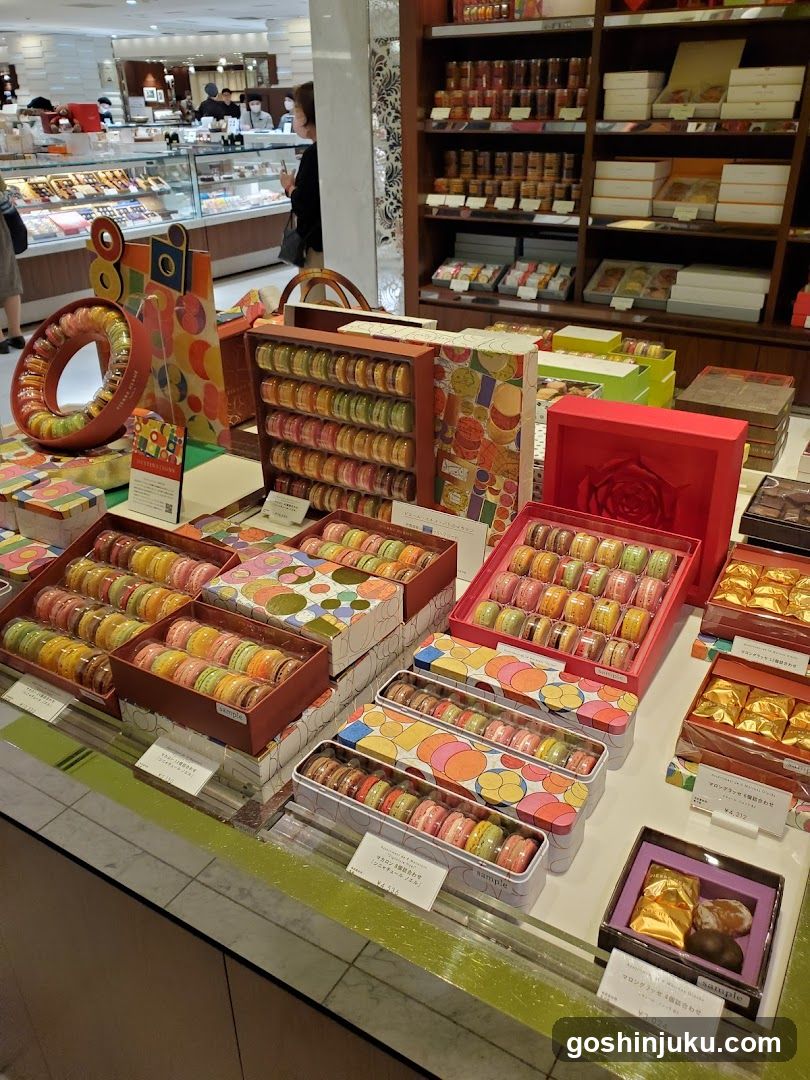 Macaron and Confectionery Display