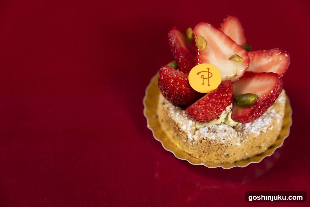 Strawberry Tart with Pistachio