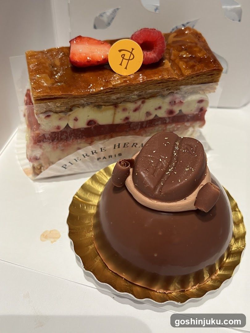 Pierre Hermé Pastries Display
