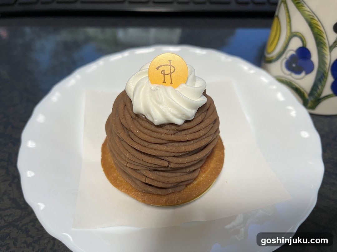 Chocolate Mousse Cake with Whipped Cream