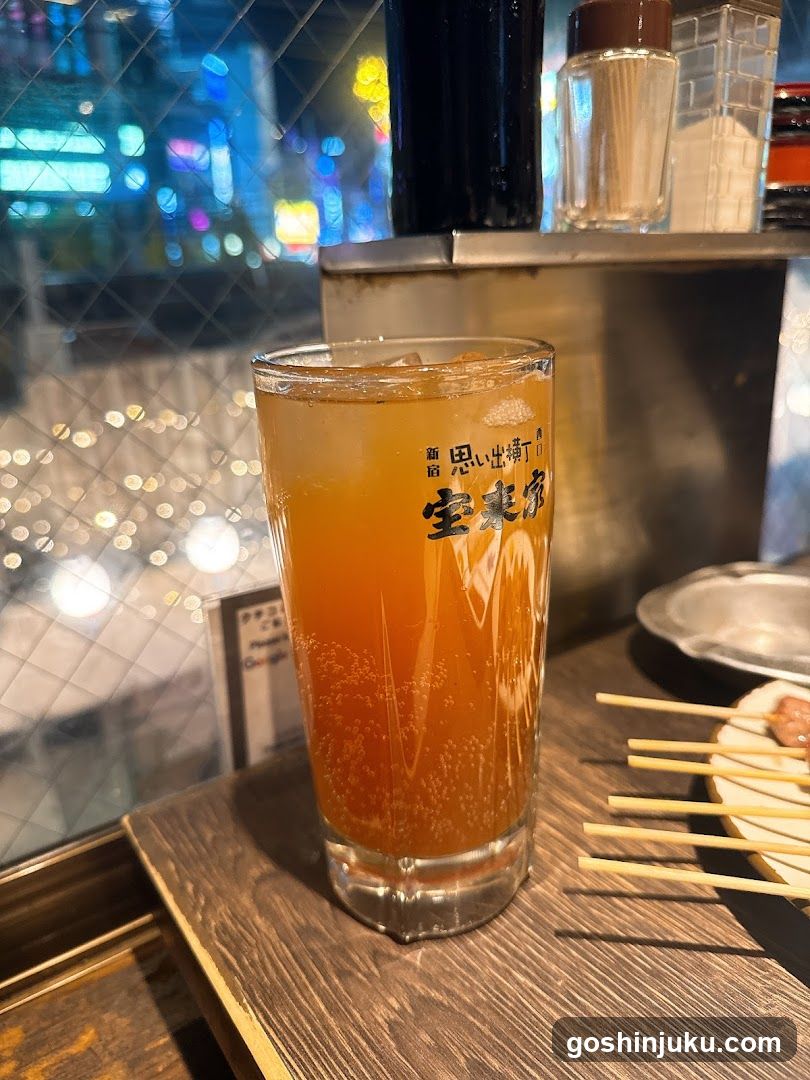 Beverage at a Japanese Izakaya