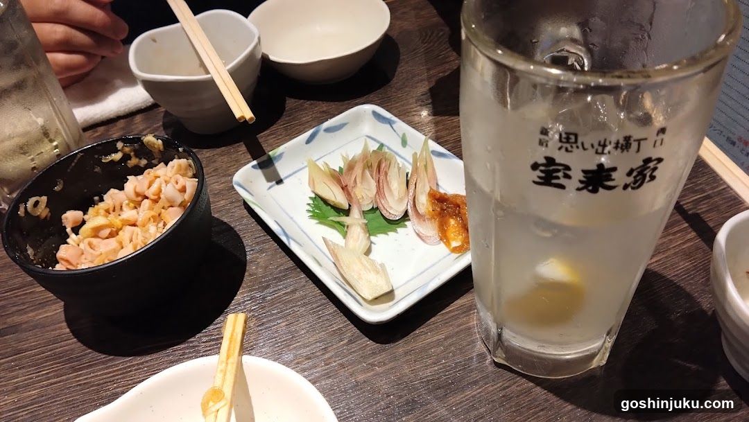 Dining Table with Japanese Food and Drink