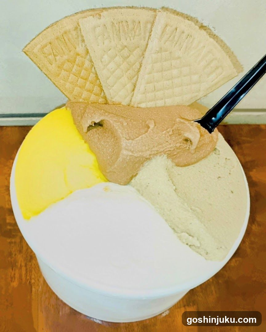Gelato with Wafers