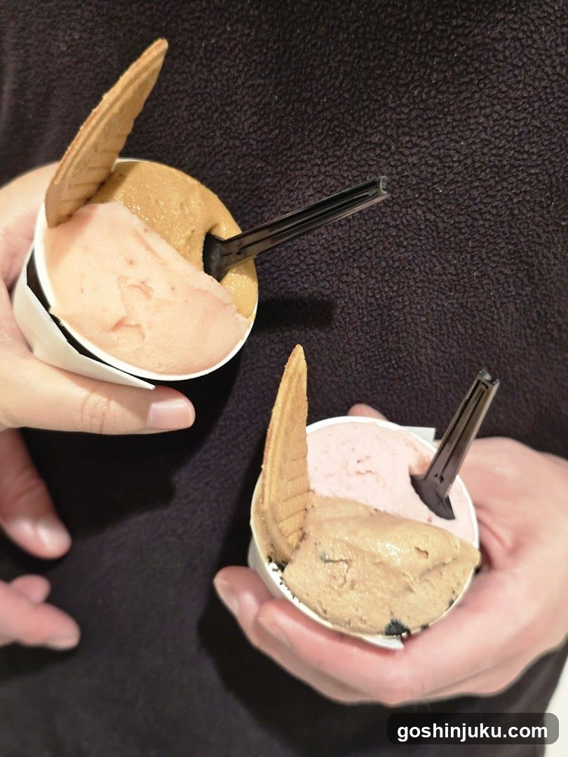 Ice Cream Cups with Wafers