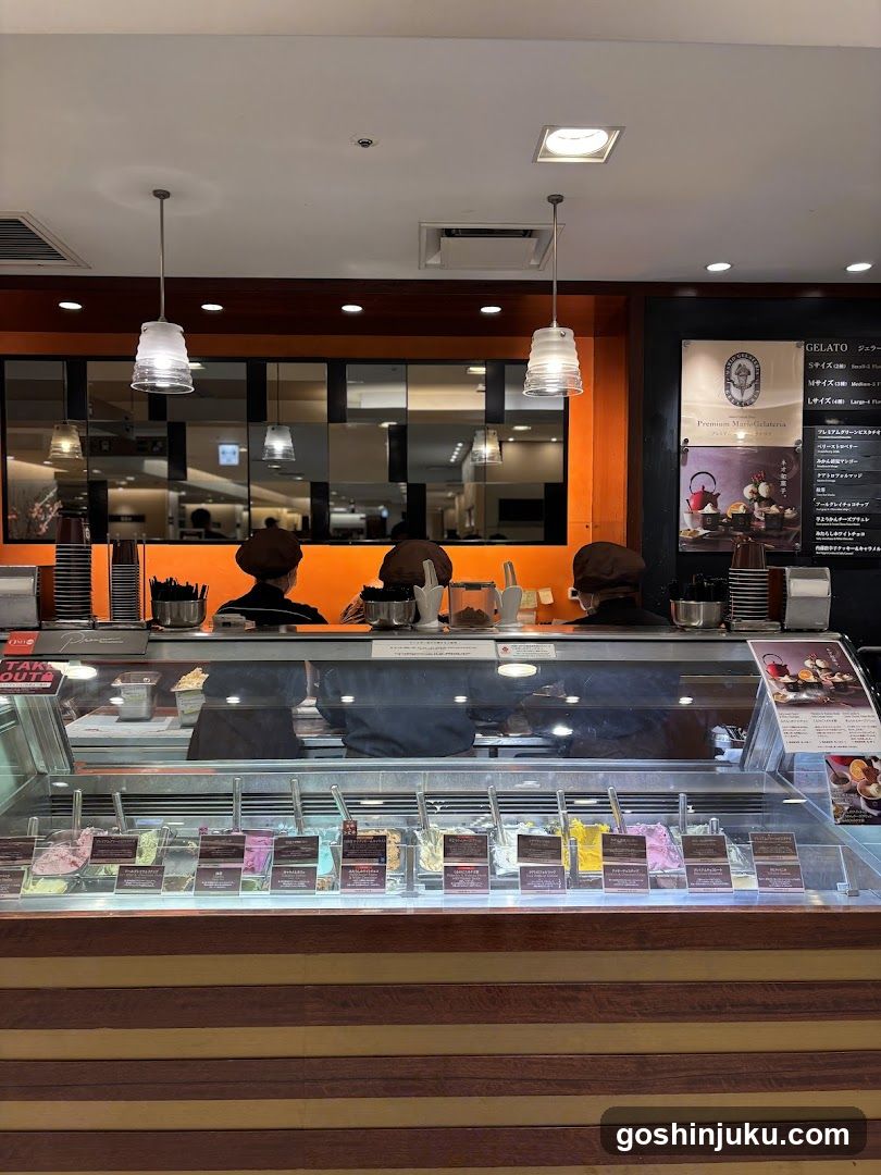 Ice Cream Shop Interior