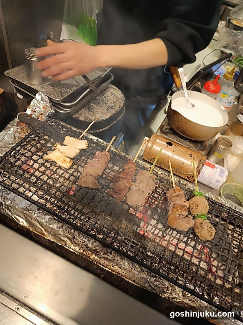 Grilled Skewts at a Street Food Stall