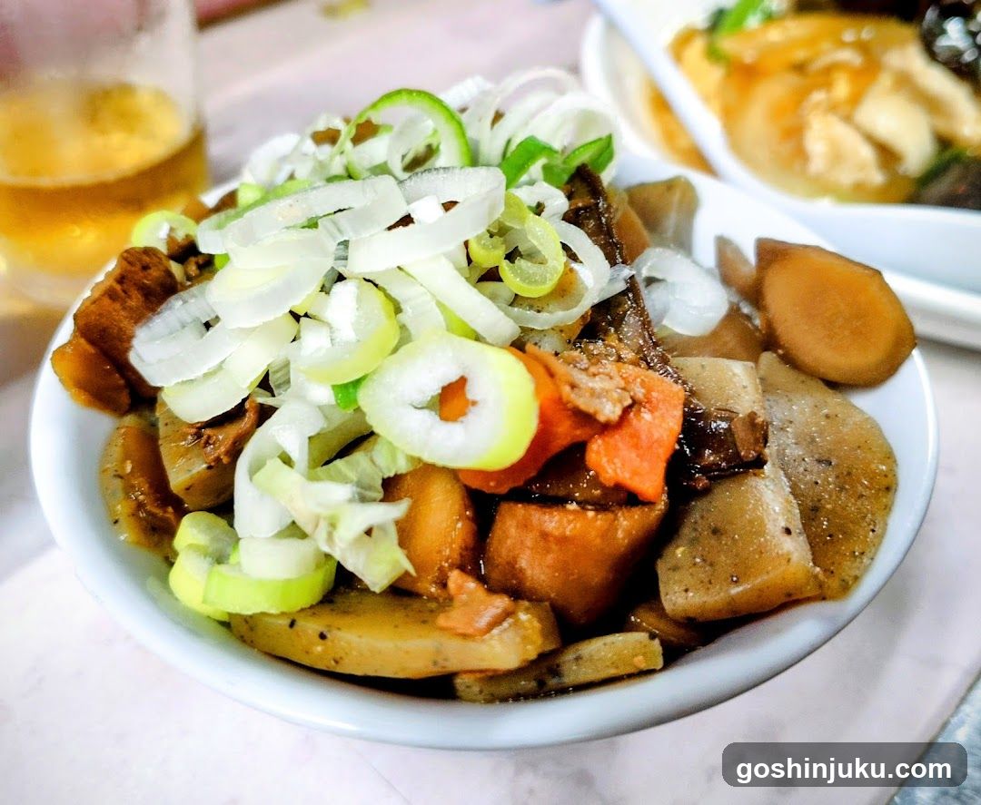 Stewed Vegetable Dish with Scallions