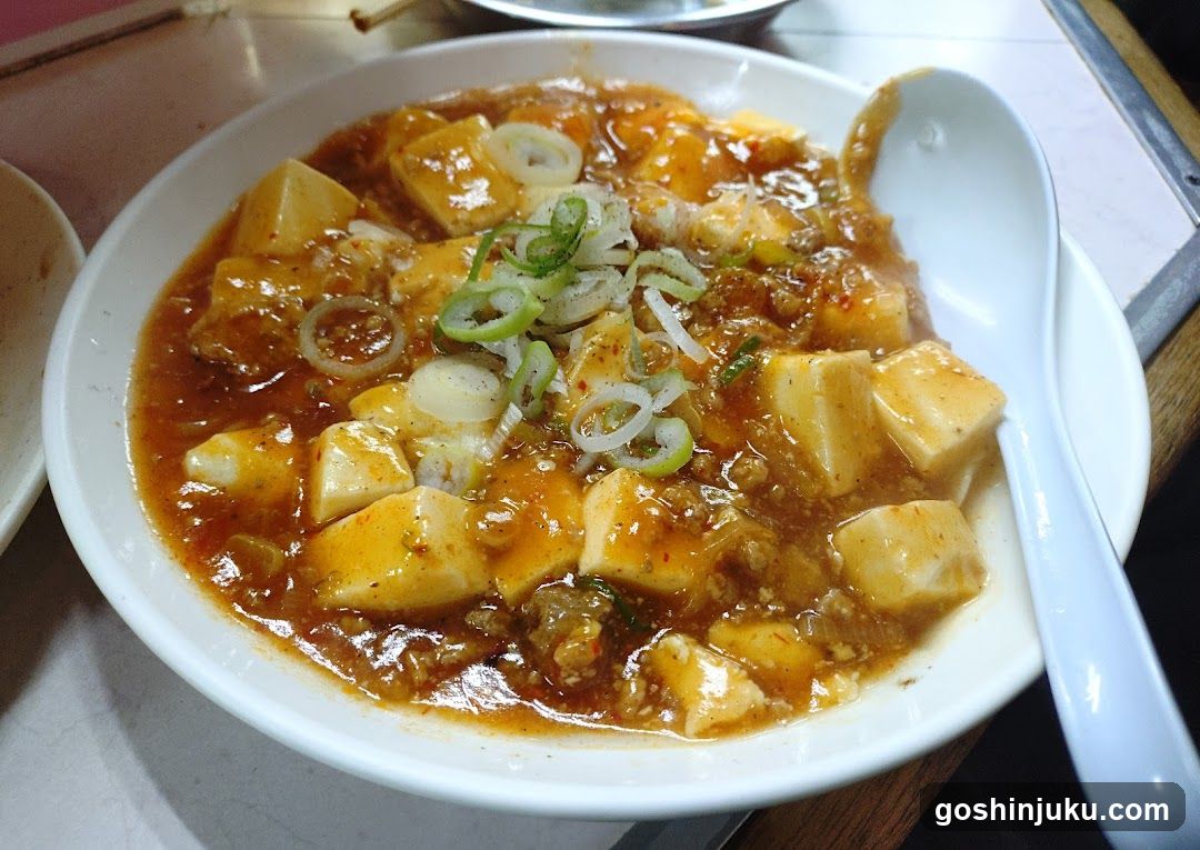 Mapo Tofu Dish