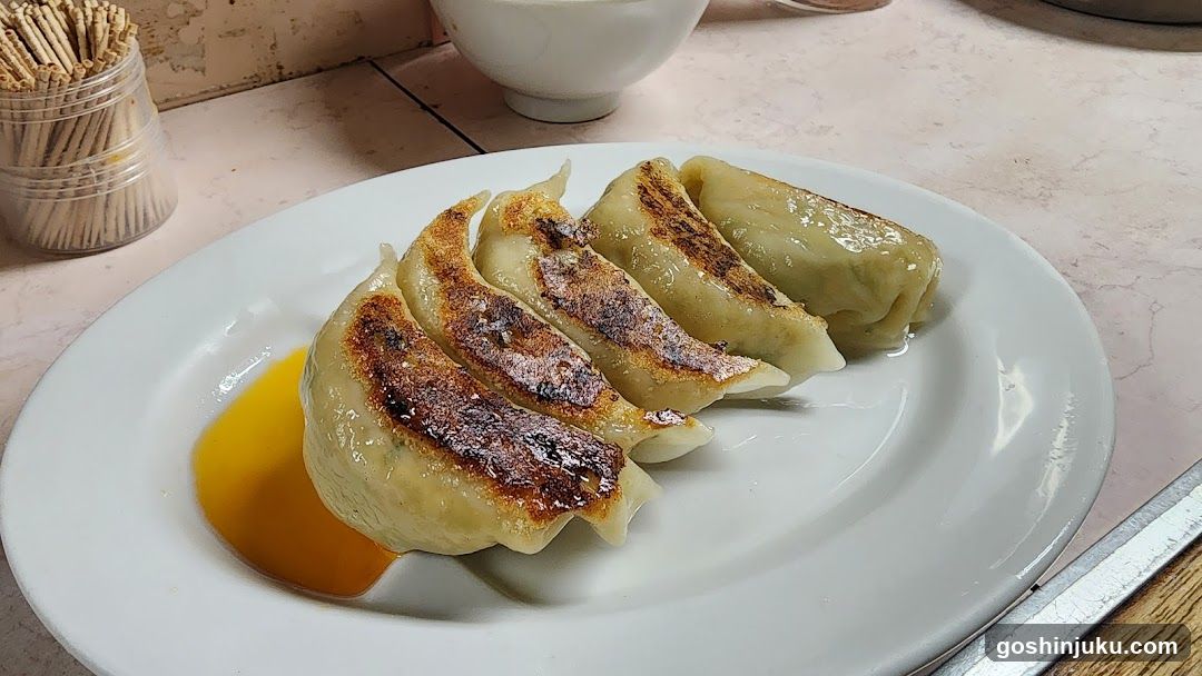 Gyoza with Soy Sauce