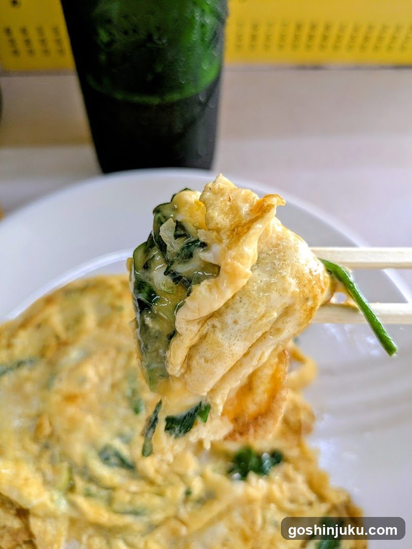 Egg Omelet with Spinach