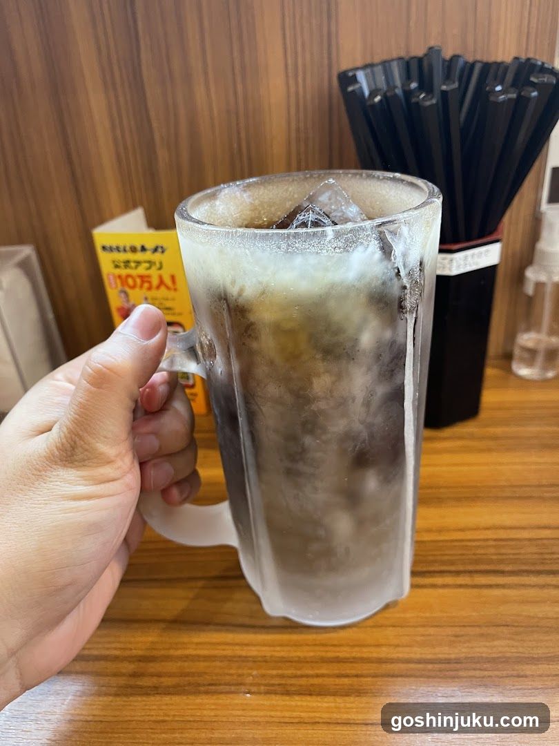 Iced Coffee in Glass Mug