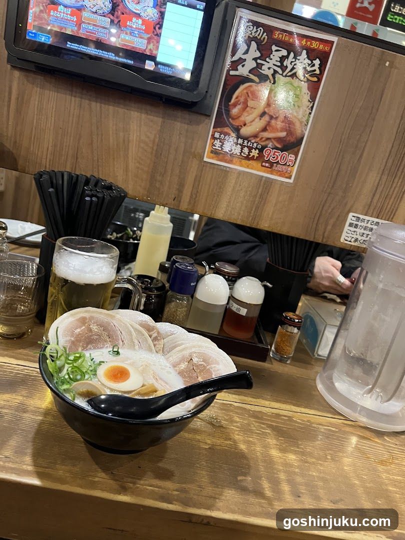 Ramen Bowl at Counter