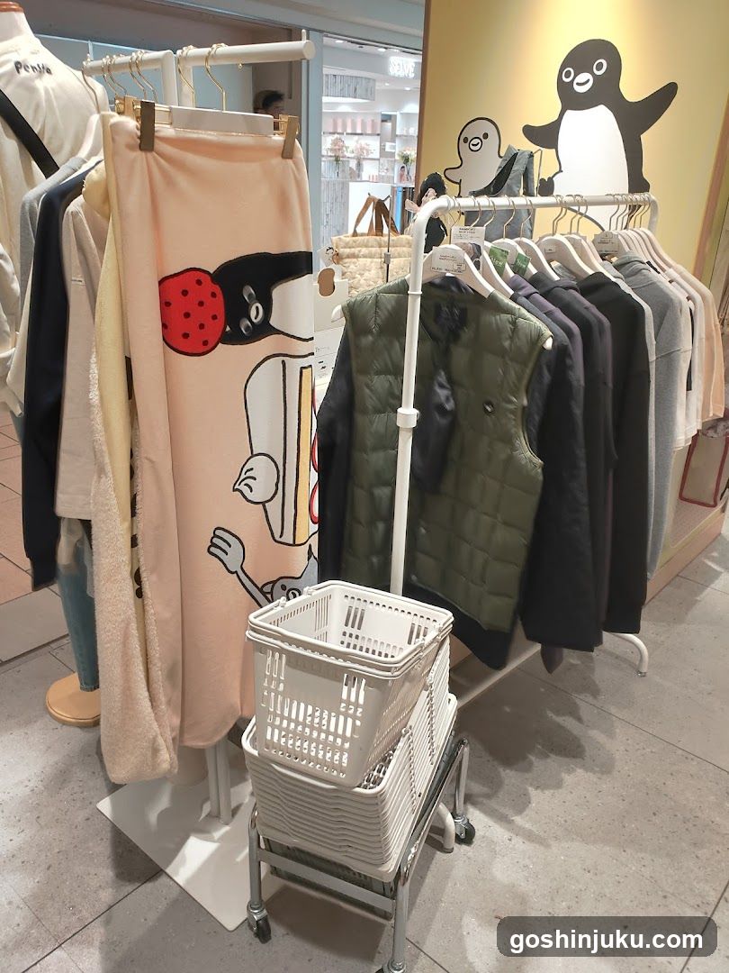 Clothing Store Interior Display