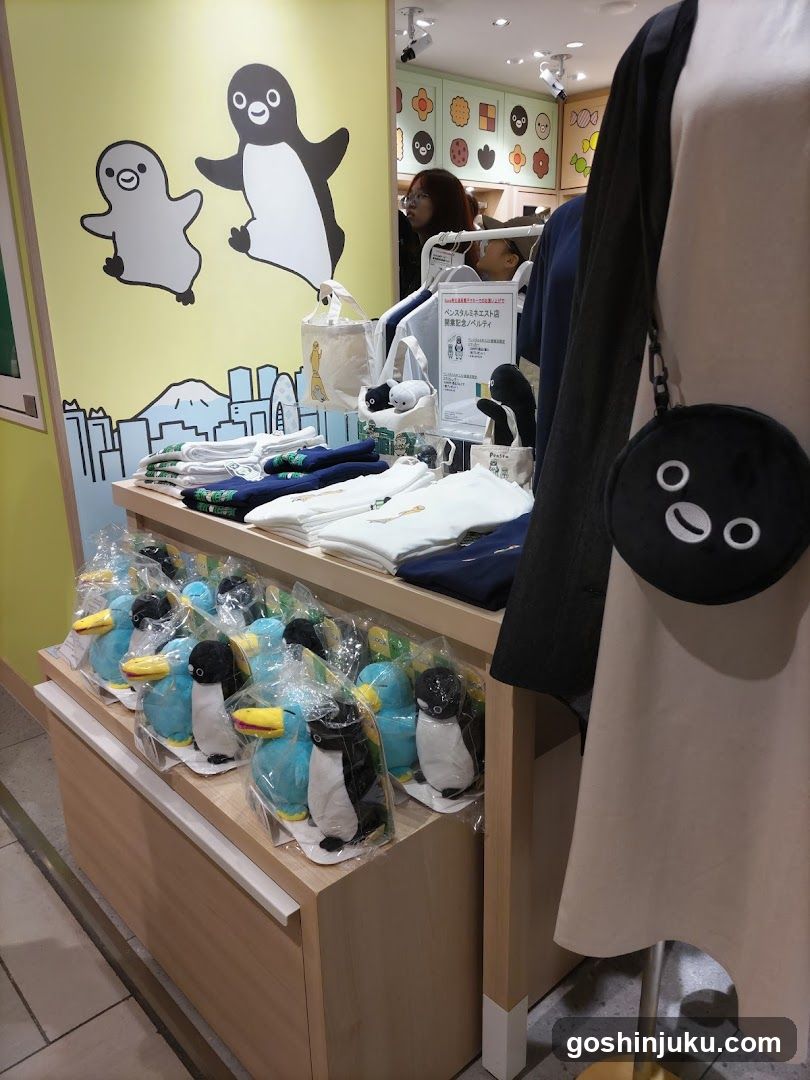 Penguin Merchandise Display
