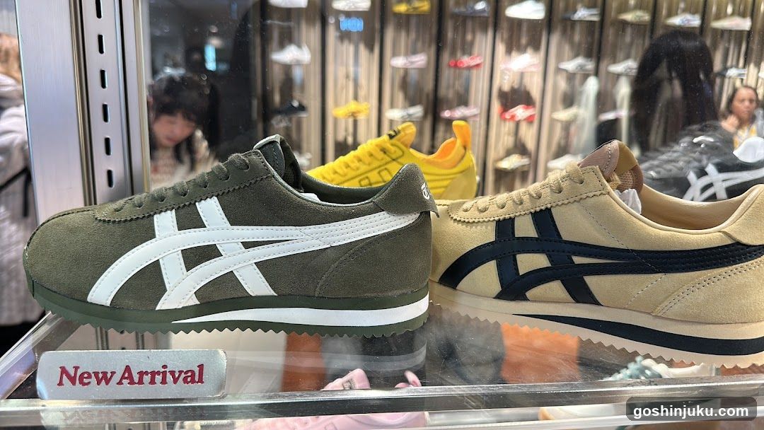 On Running Shoes Display