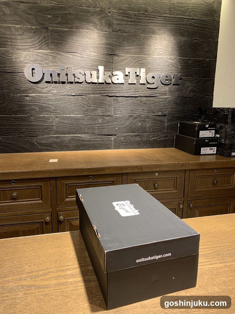 Onitsuka Tiger Store Interior