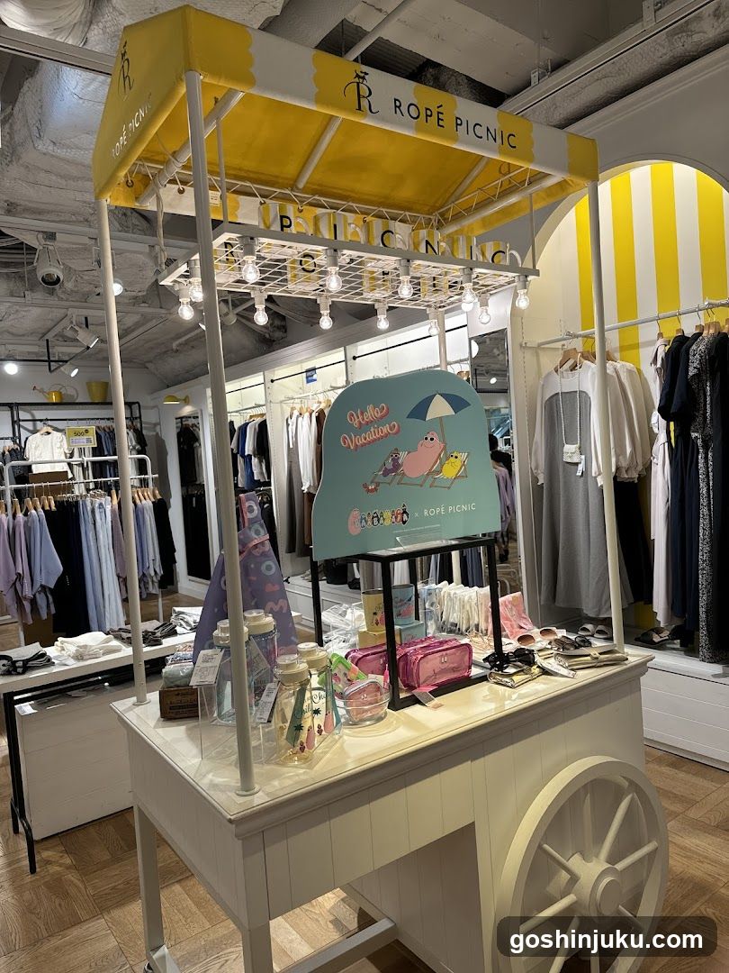 Ropé Picnic Store Interior Display