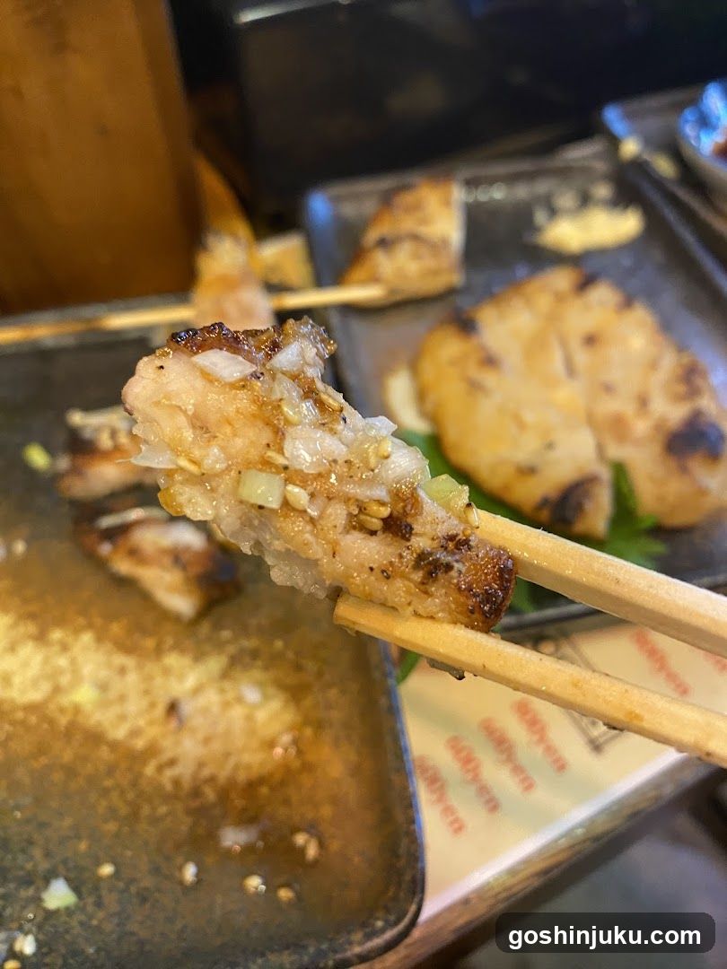 Grilled Skewer with Chopsticks