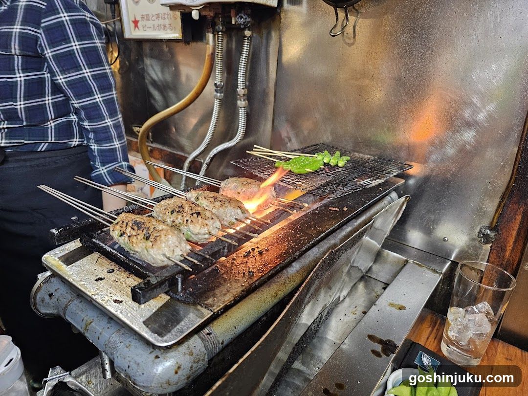 Grilled Skewers Cooking