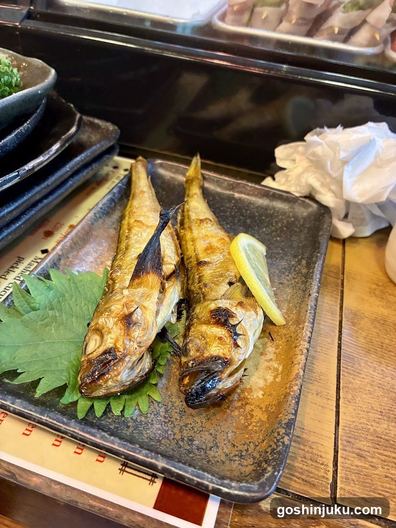 Grilled Fish with Lemon and Shiso Leaf