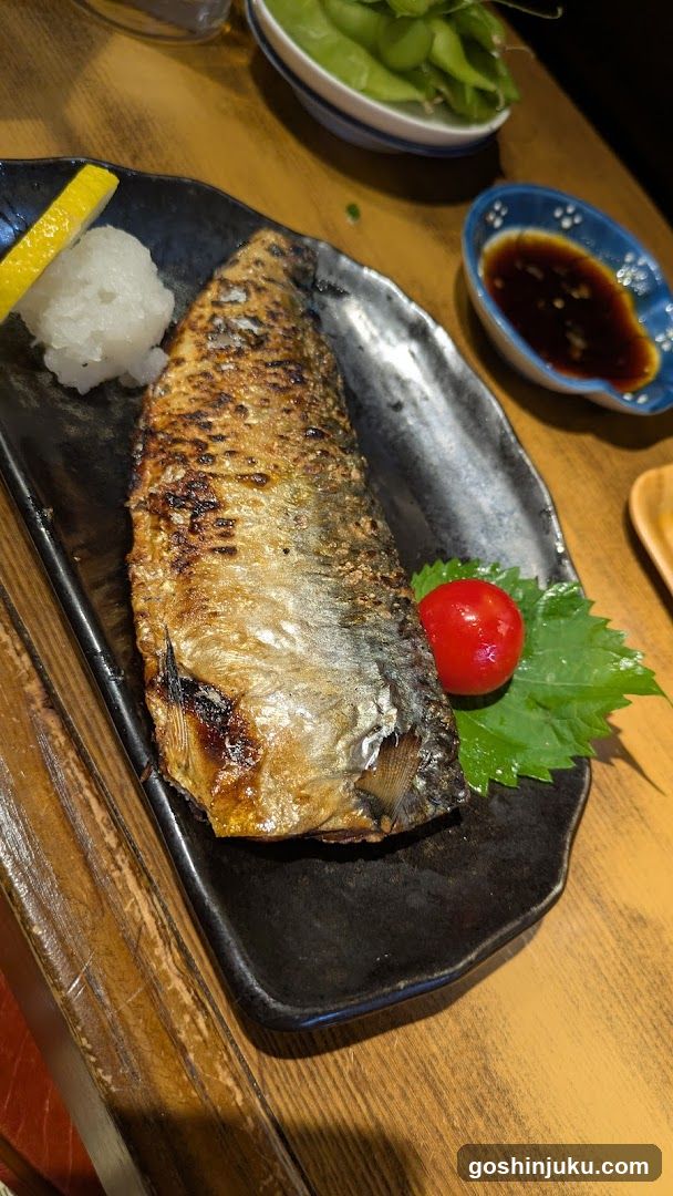 Grilled Fish with Garnish