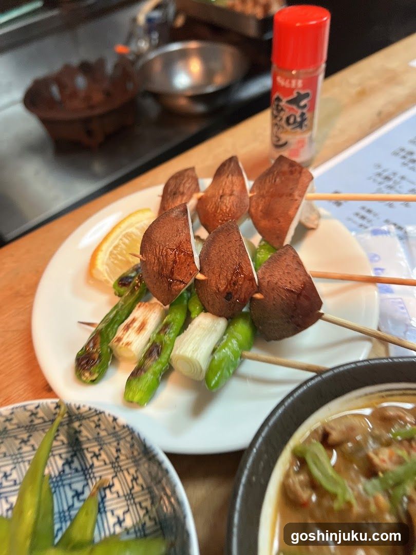 Grilled Skewers and Curry Bowl