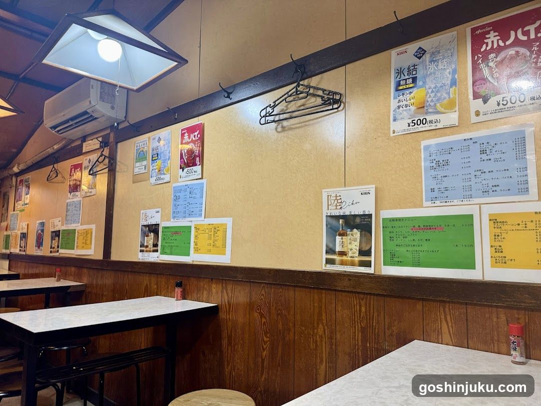Restaurant Interior Wall Display