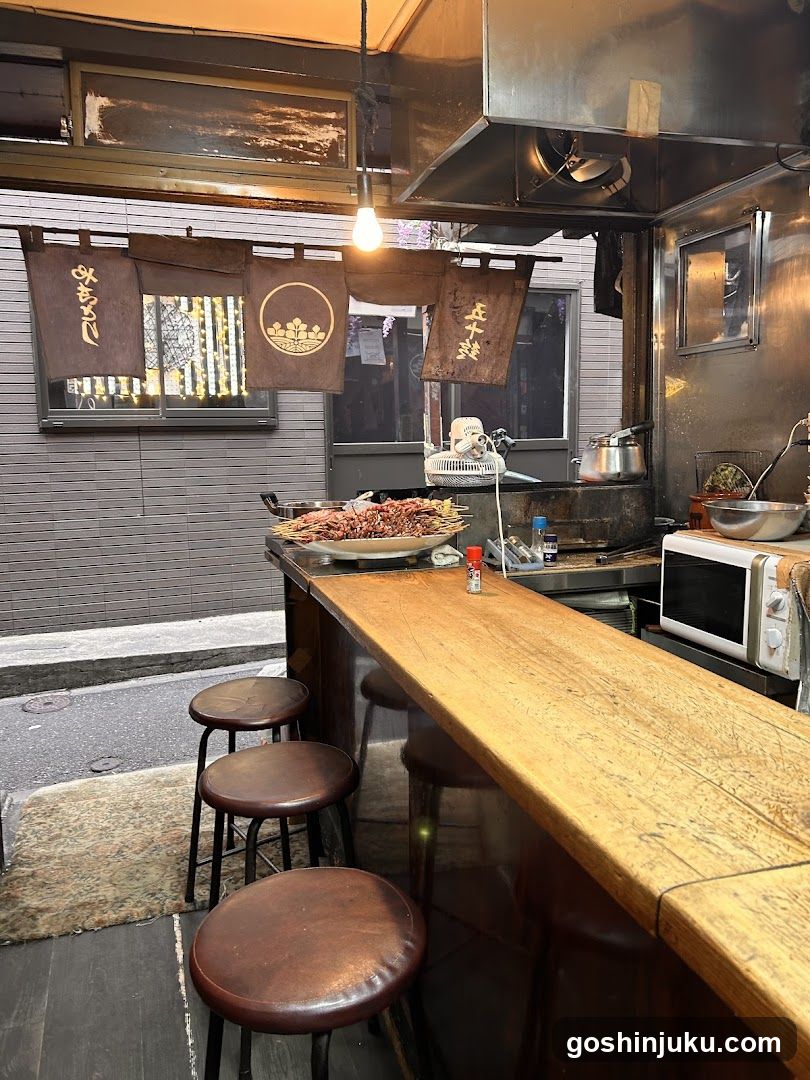 Ramen Shop Interior View