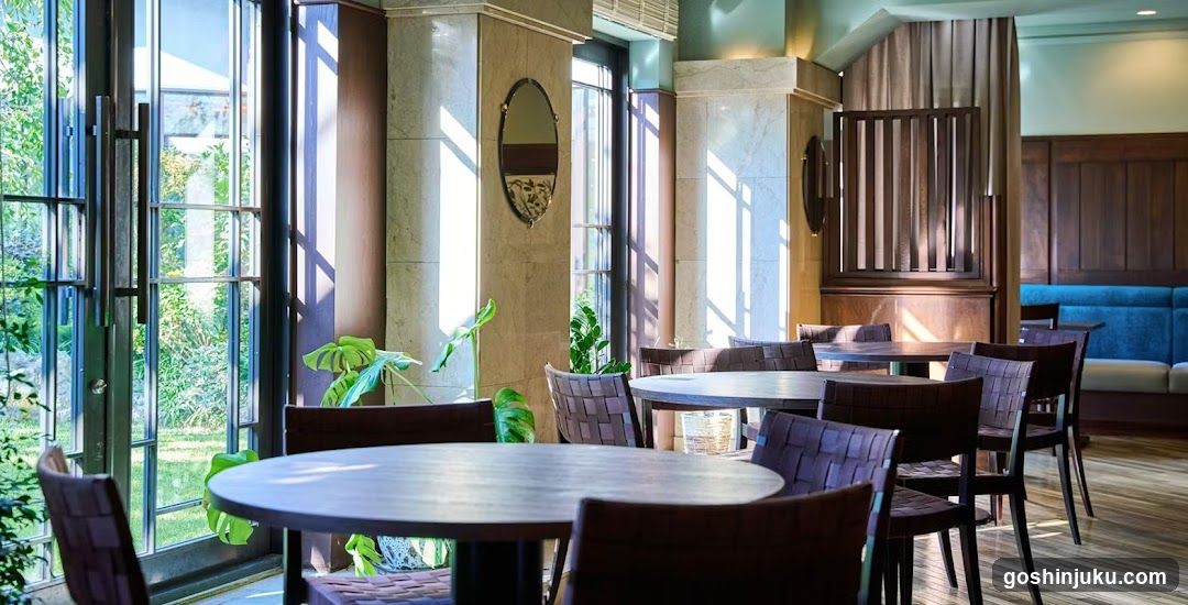 Restaurant Interior with Natural Light