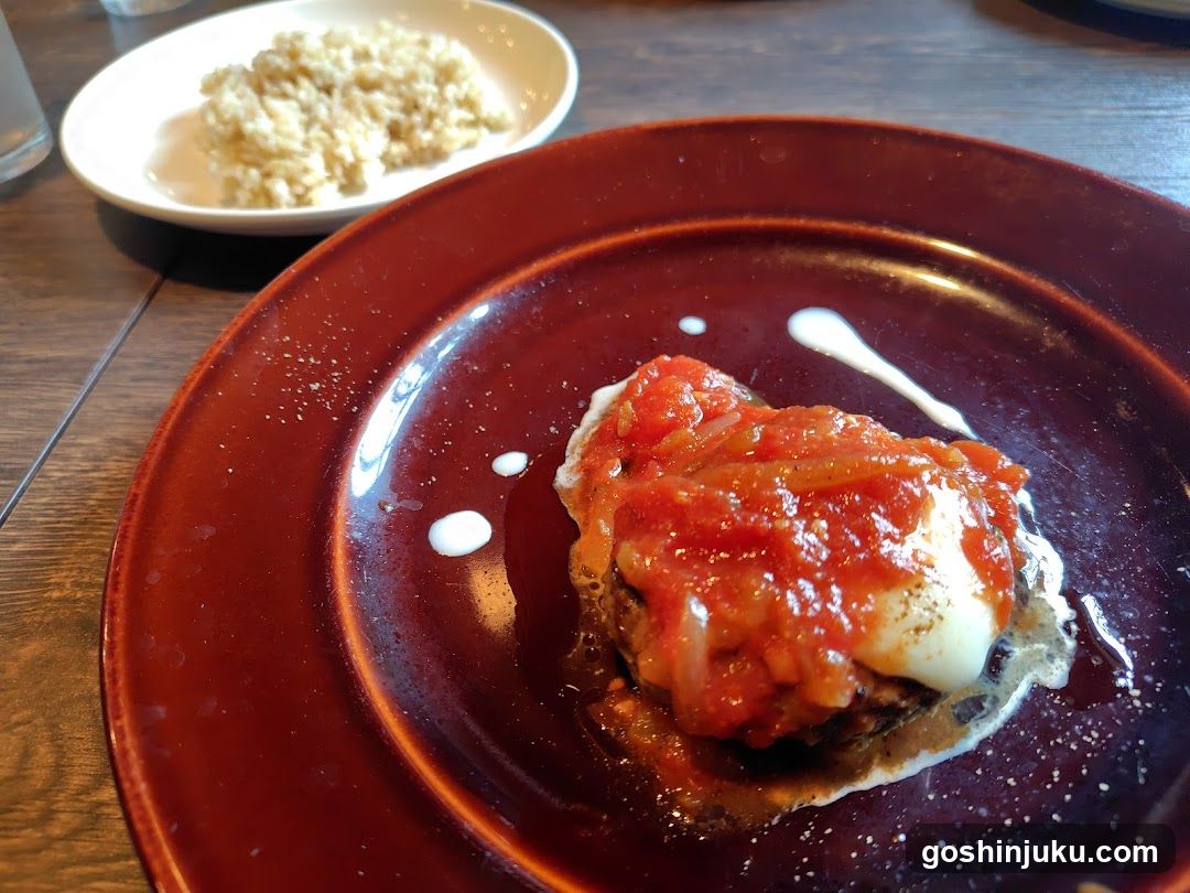 Stuffed Mushroom with Tomato Sauce