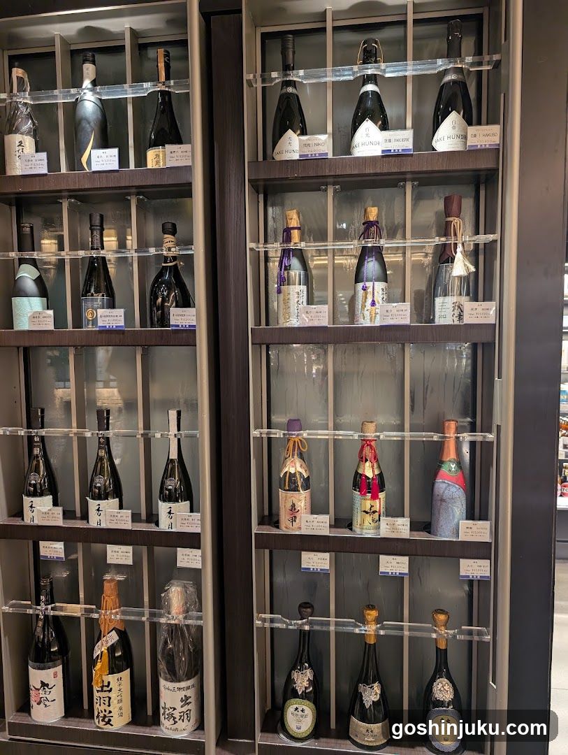 Sake Display Cabinet