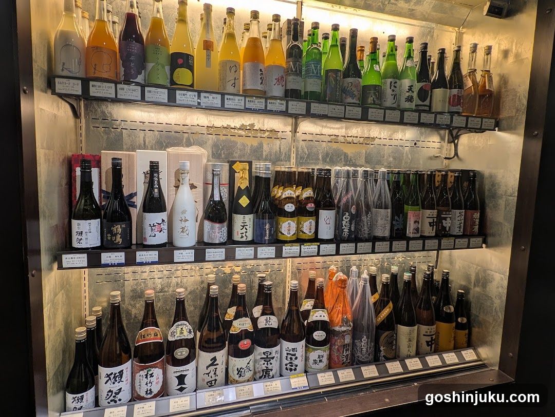 Sake Display Cabinet