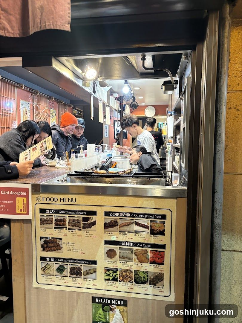 Grilled Meat Shop Interior View