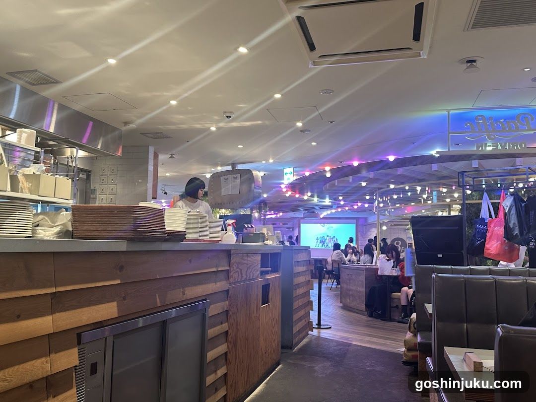 Interior of a cafe or restaurant