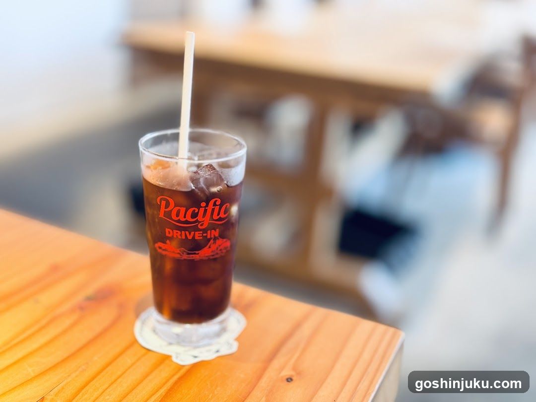 Iced Coffee in Pacific Drive-In Glass