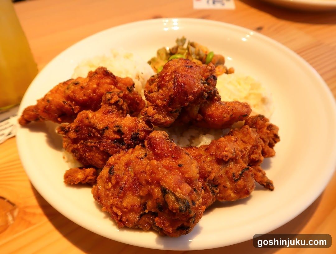 Fried Chicken Rice Bowl