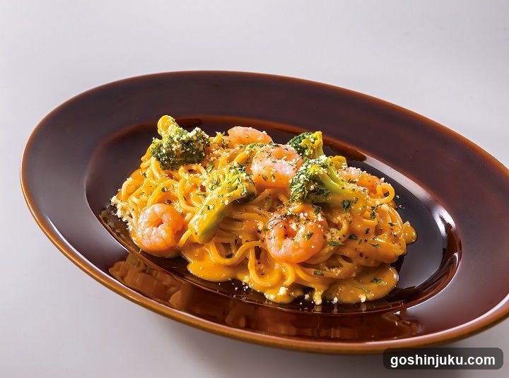 Shrimp Pasta with Broccoli