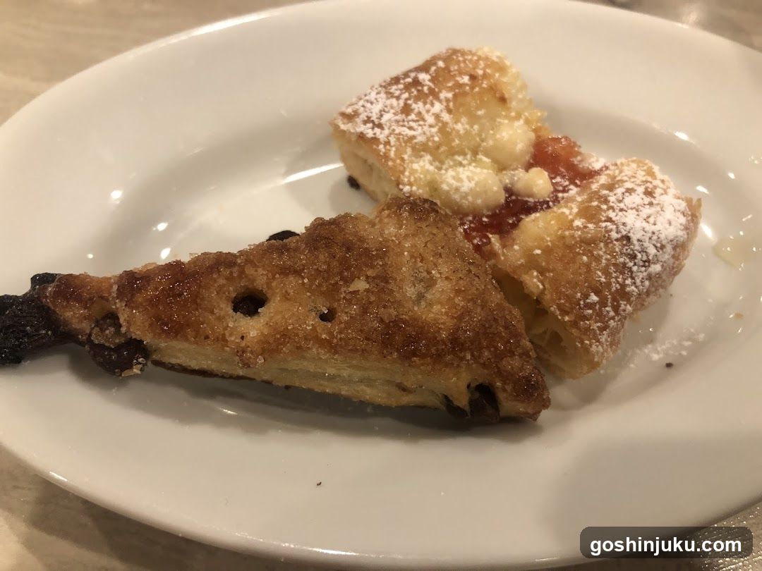 Pastries on a Plate