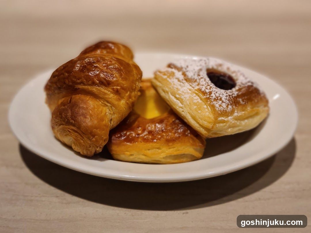 Pastries on a Plate