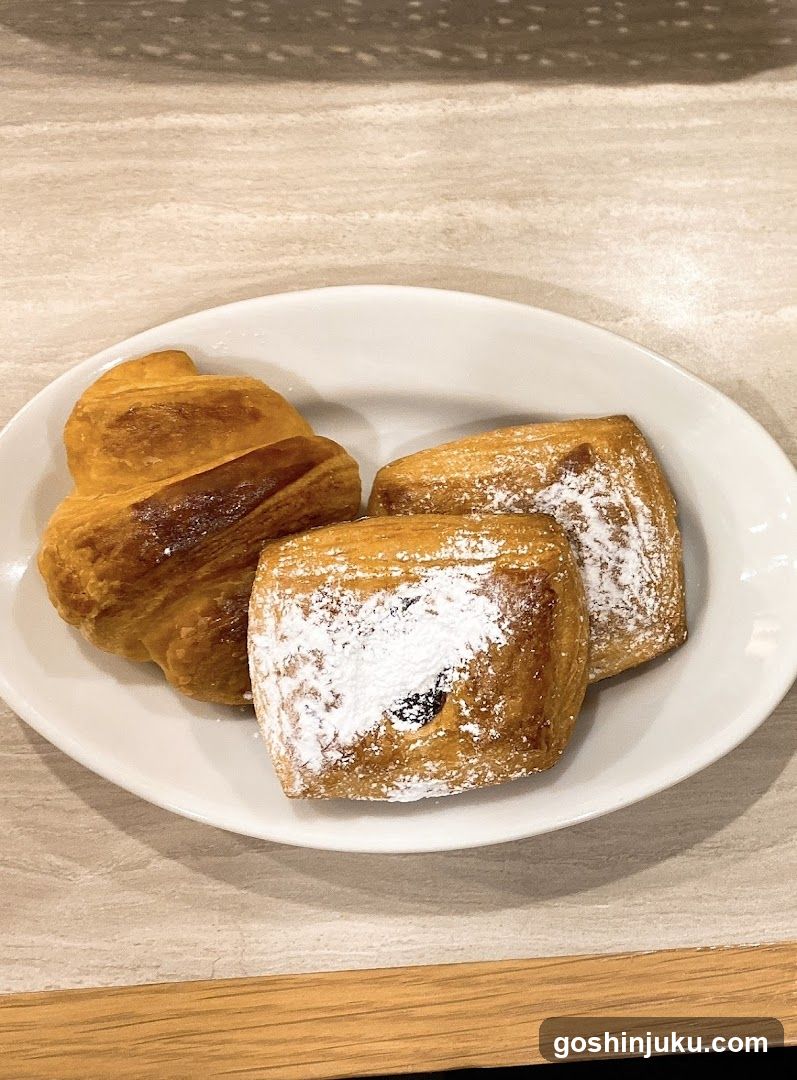 Pastries on a Plate