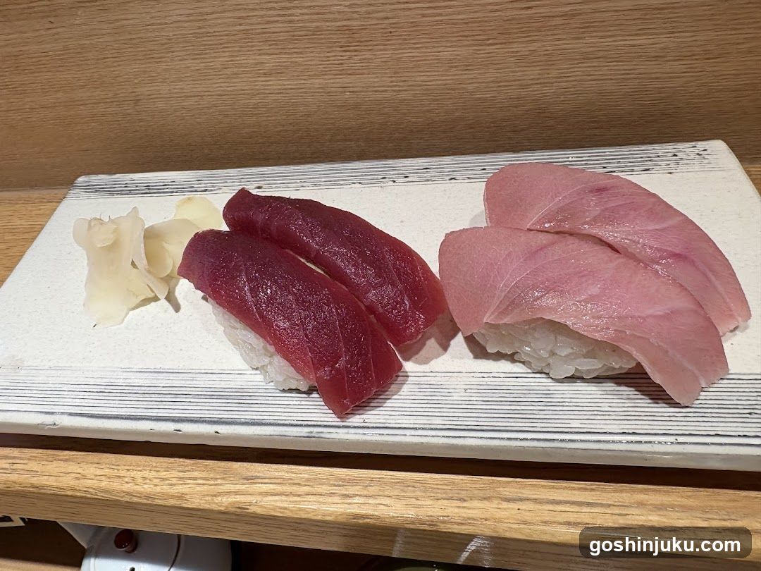 Sushi Platter with Tuna and White Fish