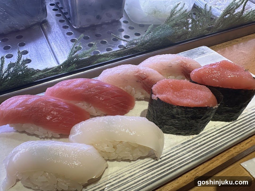 Sushi Platter Display