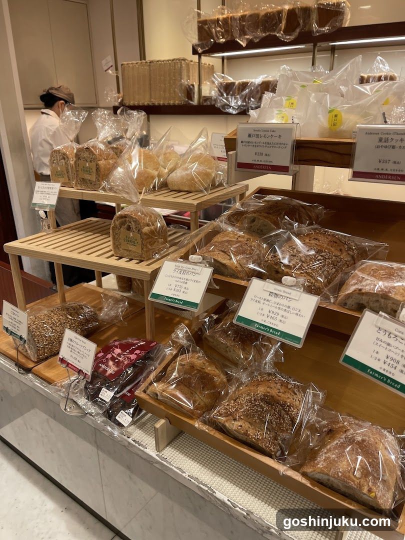 Bread Display in Store