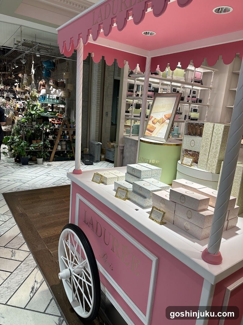 Ladurée Paris Display Cart