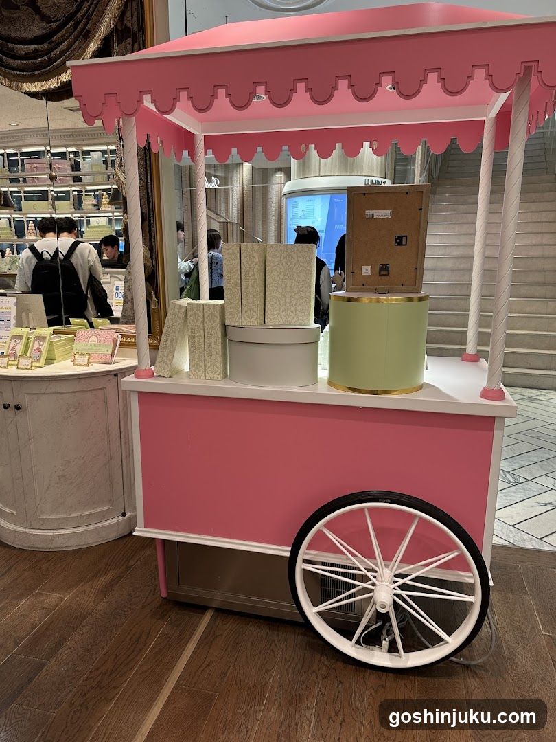 Pink Cart Display