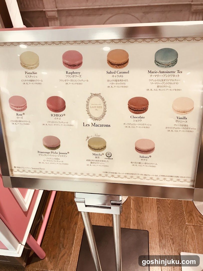 Macaron Menu Board