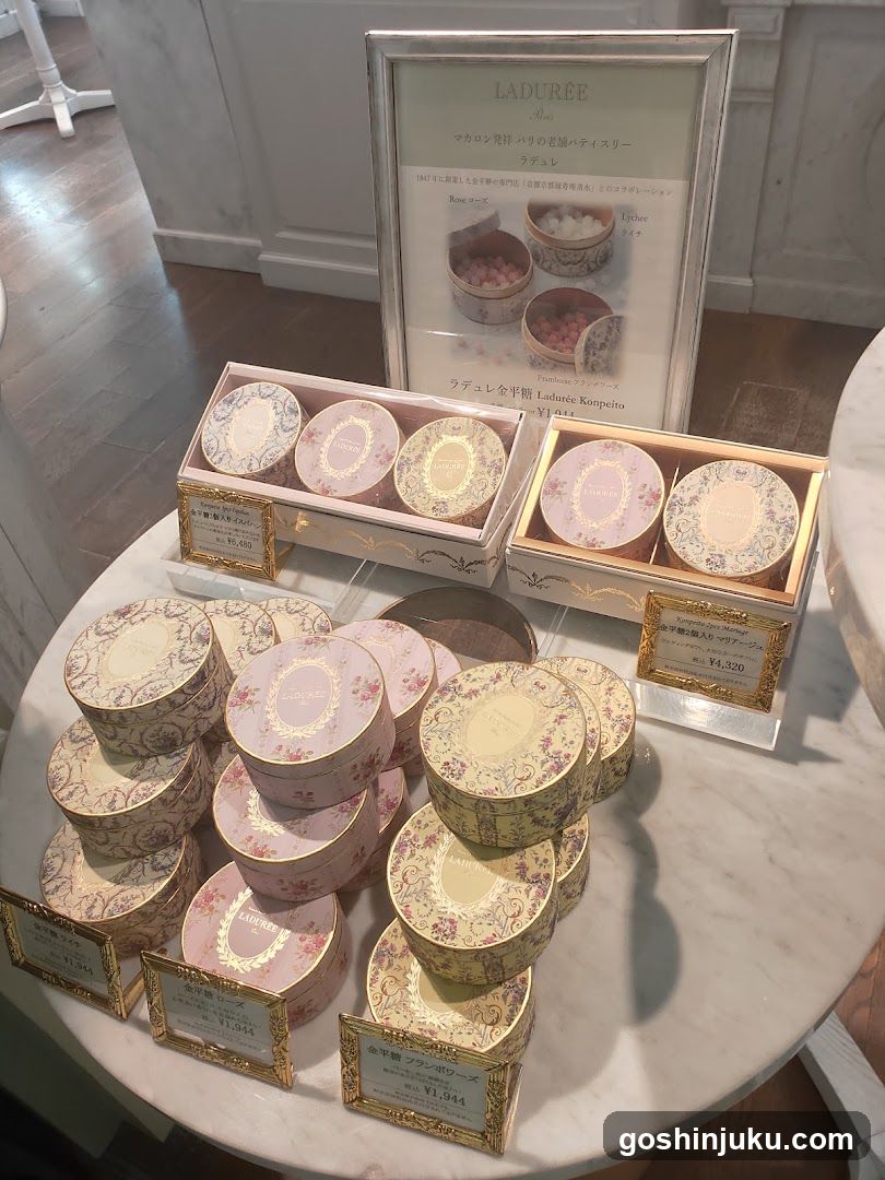 Laduree Paris Product Display