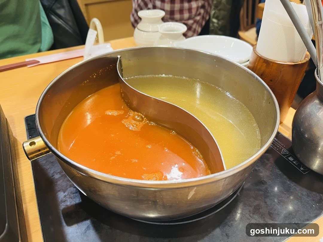 Hot Pot with Two Broths